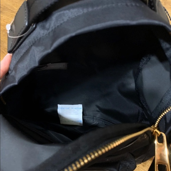 Marc Jacobs MINI varsity black nylon backpack - Picture 4 of 4